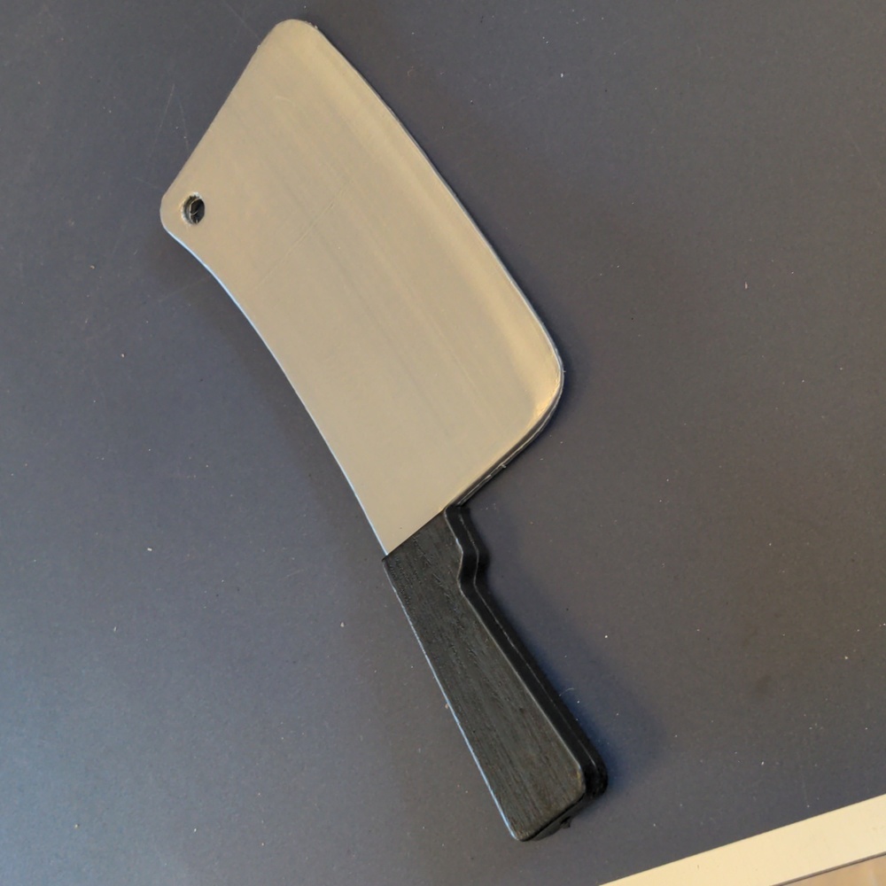 **SALE**  Plastic Clever Knife Halloween Costume Prop